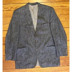 Jack Victor Collection Mens 41R Loretowood Sport Jacket Wool Bamboo Viscose